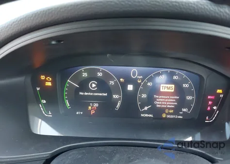 2025 Honda Civic Hybrid Sport/Sport Touring from USA, damaged, VIN 2HGFE4F82SH327757